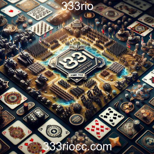 Descubra o Mundo dos Jogos de Estratégia no 333rio